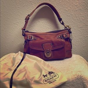 Vintage coach Vachetta  Hobo bag